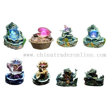 Polyresin Sea Fountain